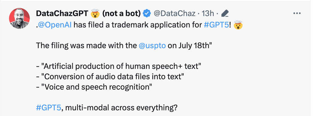 OpenAI's Latest Breakthrough - GPT-5 Unveiled! 1 Screenshot 2023 08 02 at 8.53.34 am